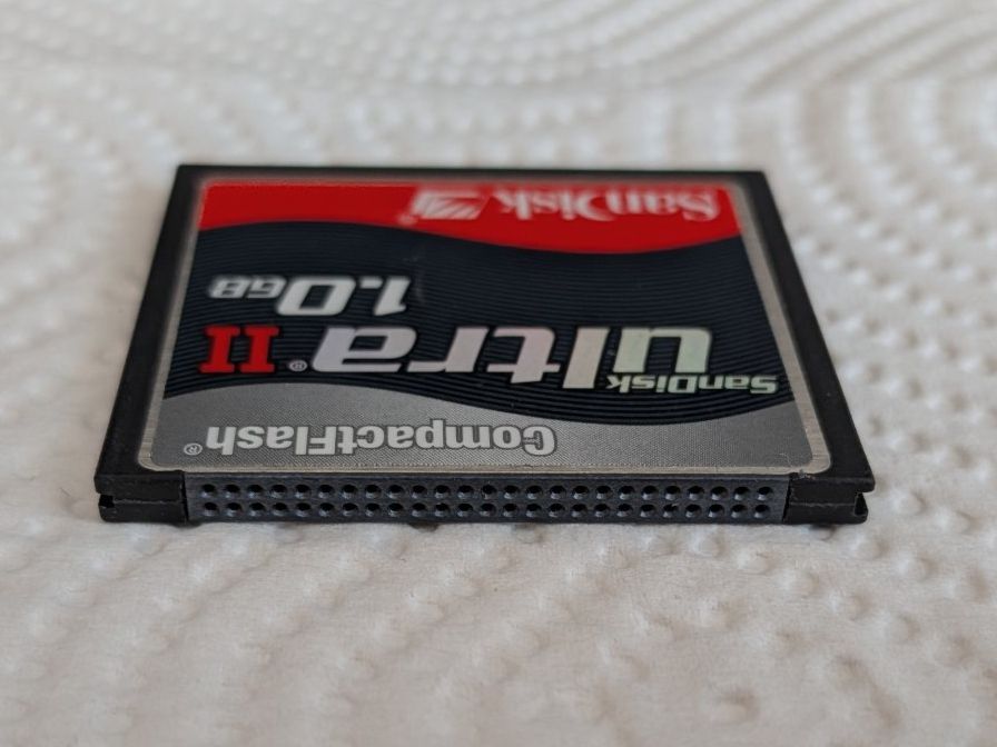 Sandisk Schede di memoria: Compact Flash Karte 1GB Sandisk – Usato da Münsingen venduto da Rufer34 1