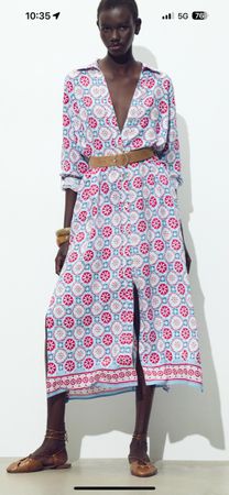 Sommerkleid Zara Neu (XL) mit Gürtel