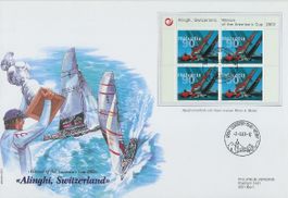 Alinghi, Switzerland - America's Cup 2003 mir Abartblock