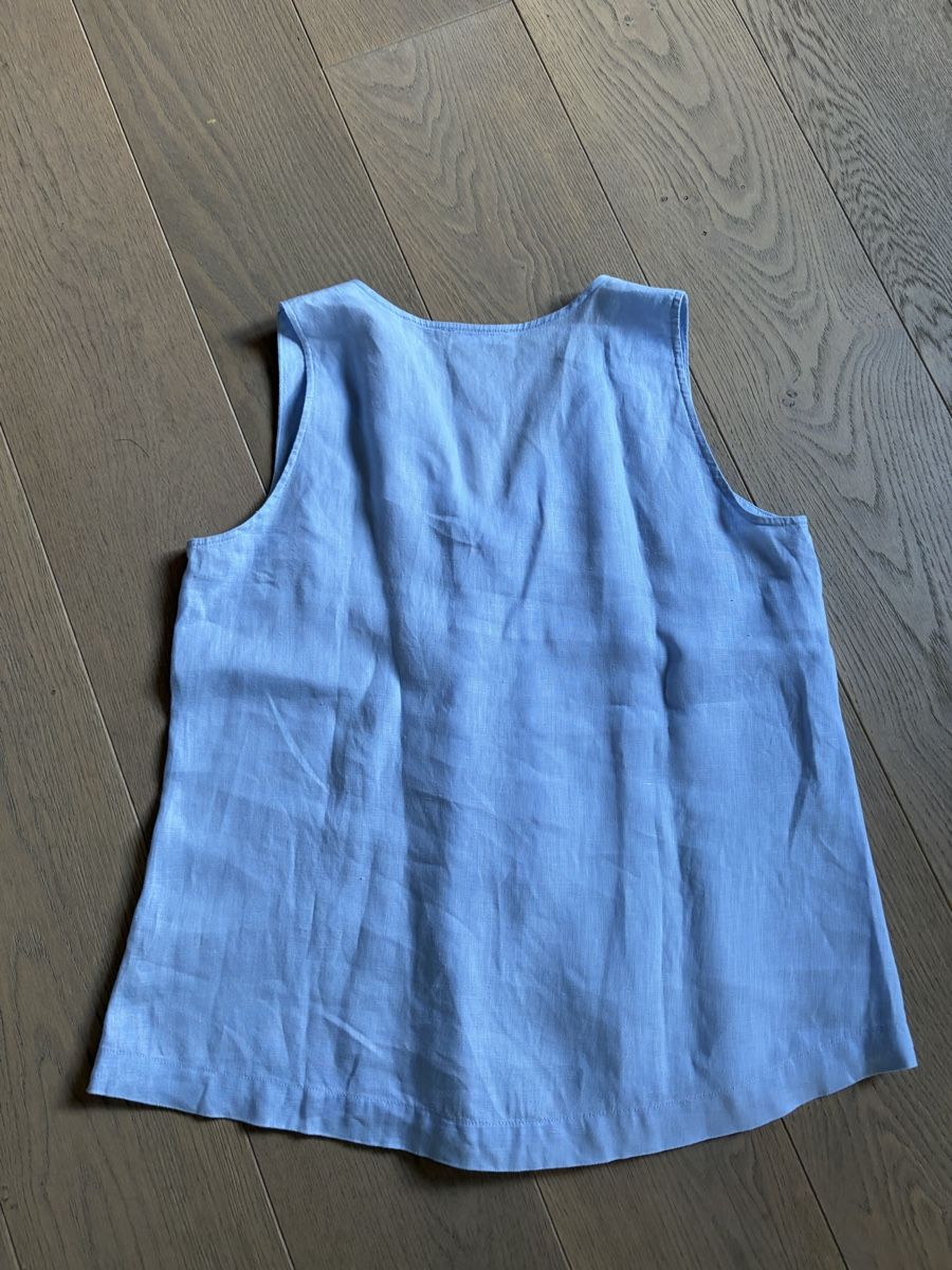 Benetton Blusen: Leinentop / Leinenbluse Benetton Gr. M – Neu (gemäss Beschreibung) aus Versoix von chr_2rpz 1