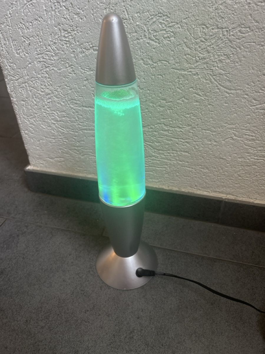Lampen: Bubble Lamp silberfarben mit Netzteil  – Gebraucht aus Mühledorf SO von Dania77 7