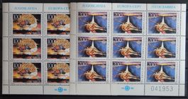 Jugoslawien Kat. KB 2156-2157 ** 1986