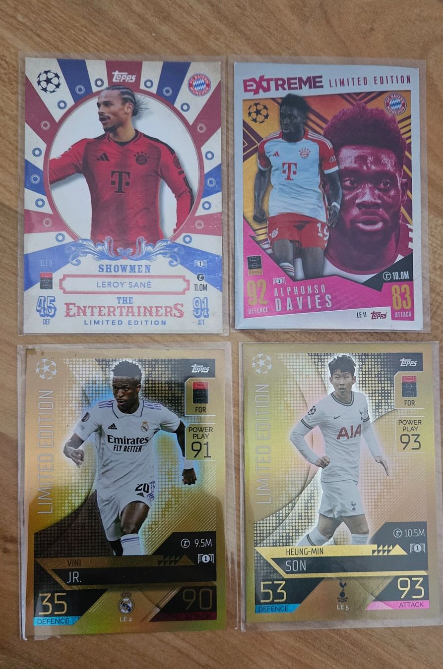 Topps Carte collezionabili: Match attax Limited Edition 4 Stk – Usato da Wald ZH venduto da martin-lechner