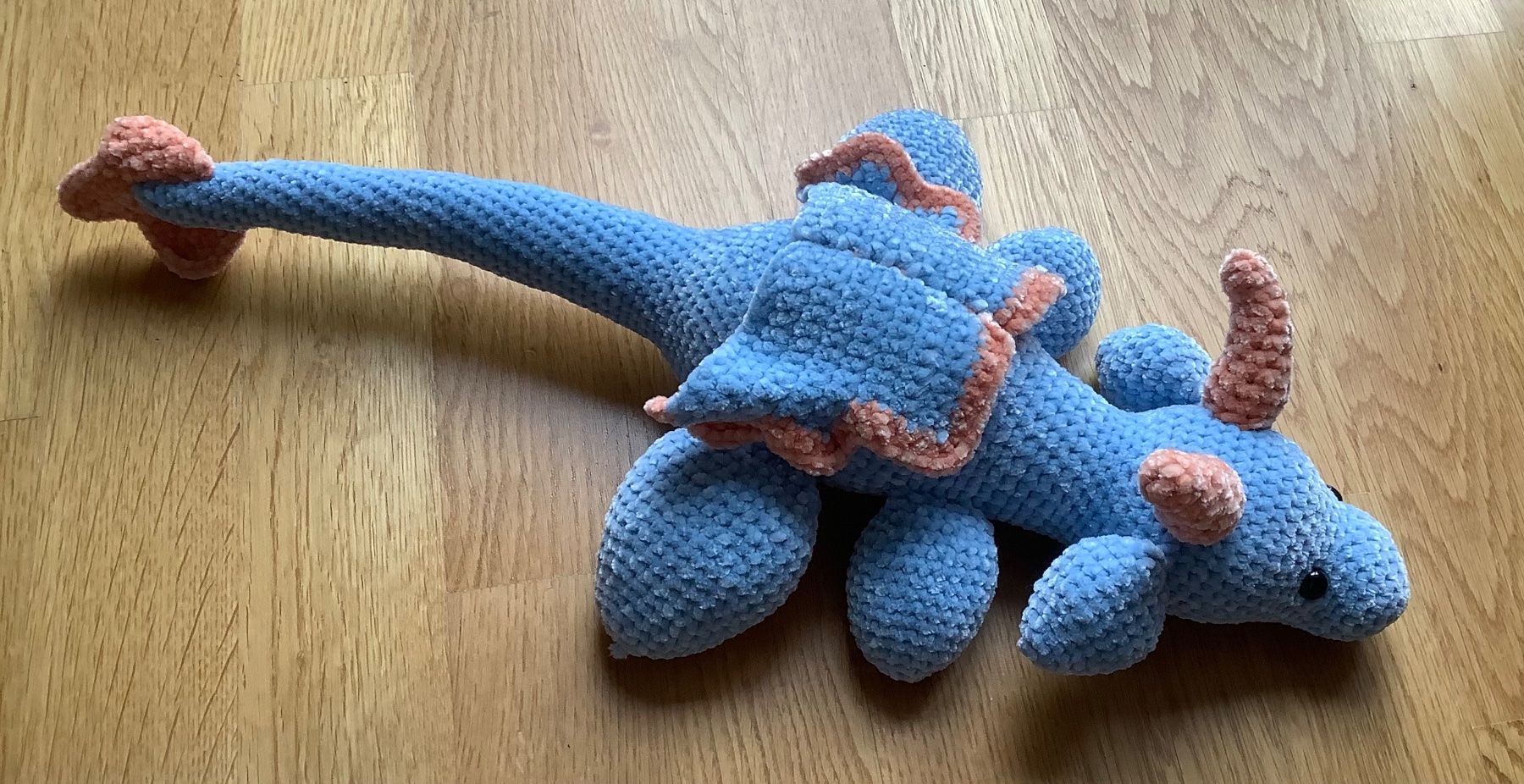 Figuren: Gehäkelter amigurumi Drache, Handmade – Neu und originalverpackt aus Adliswil von Urspirit 2