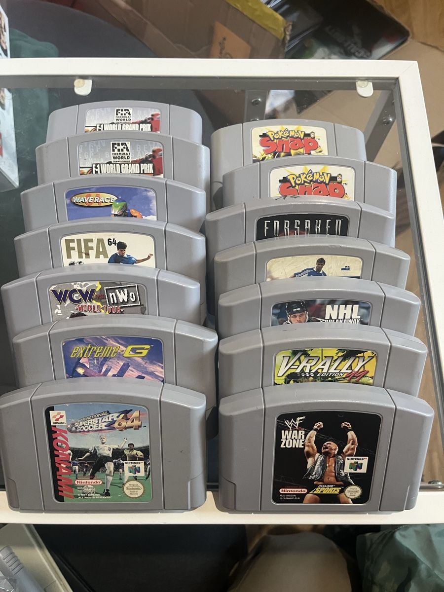 Nintendo Jeux: 14 N64 games – D'occasion à Chavannes-près-Renens par Fuzzyboy