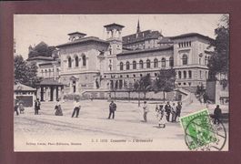 LAUSANNE - Université - 1908 - Animation