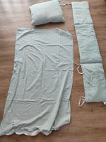 Mintfarbenes Kinderbettanzug mit Sternchenmuster