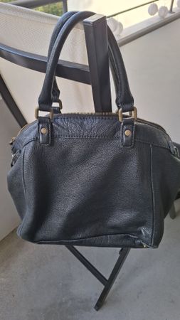 Liebeskind Berlin Handtasche Leder schwarz gebraucht