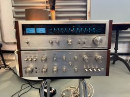 PIONEER 4 Channel Amplifier QA-800A &  Stereo T. TX-7100