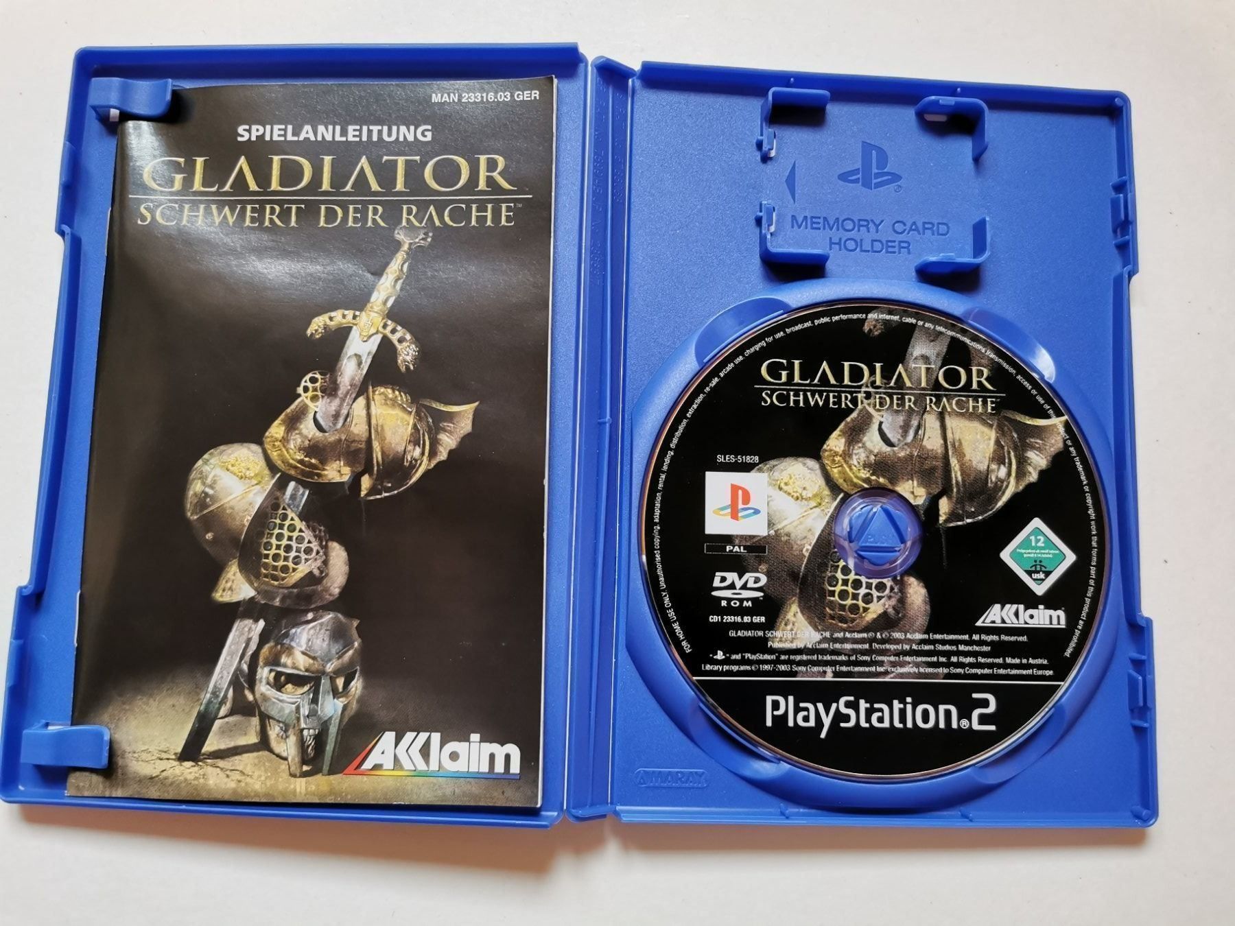 Sony Giochi: Ps 2 - Gladiator Schwert der Rache – Usato da Lenzburg venduto da eyworld 1