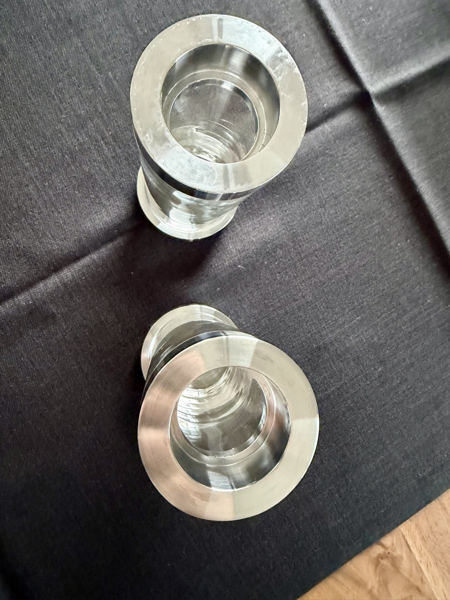 Portacandele: Mono Design Vase und Kerzenständer - 2er Set – Usato da Bolligen venduto da freefactory 2