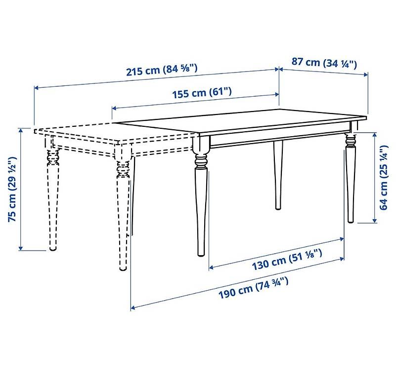 Tables: Esstisch IKEA Rosentorp – D'occasion à Bern par reb_t2sr 1