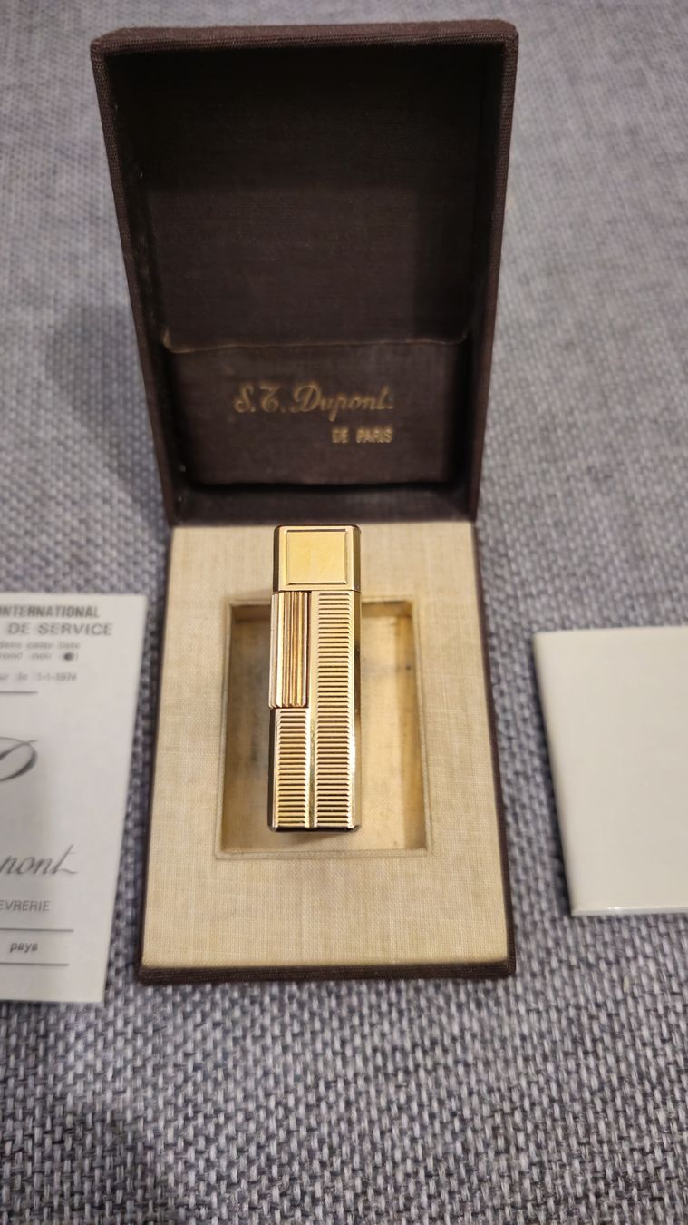 Dupont Accendini: St.Dupont Feuerzeug 1973 – Nuovo (secondo la descrizione) da Lenzburg venduto da besjan306 1