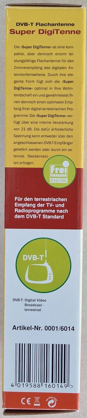 Funktechnik: Technisat DVB-T aktive Flachantenne mit Netzteil – Neu (gemäss Beschreibung) aus Küssnacht am Rigi von Ivoint 3