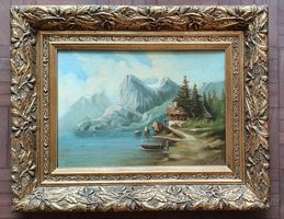 Ölgemälde 1884 - Obersee