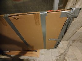 Duschwand Glas 80x190 -neu-