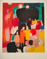 PAUL GUIRAMAND (1928 - 2008) - LITHOGRAPHIE -