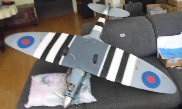 Modellismo RC: Spitfire, MK6 Spw 165cm  11ccm 4Takt – Usato da Tagelswangen venduto da Harubi2 1