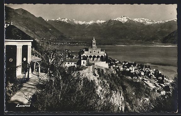Cartes postales: AK Locarno, Panorama, 1937 – D'occasion à Berlin par bartko-reher