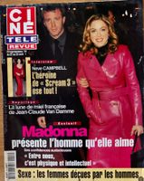 Madonna Magazine Ciné Télé Revue avril 2000