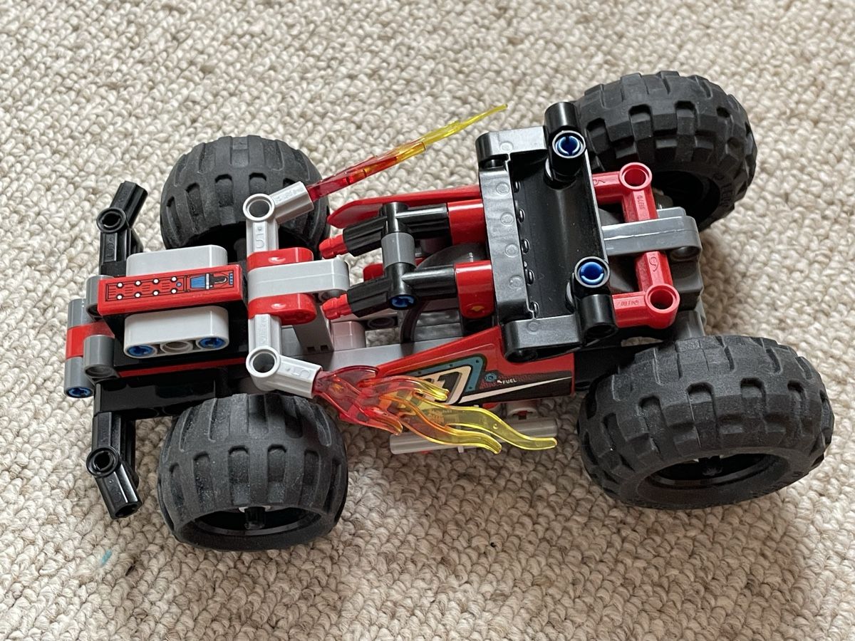 Lego Giocattoli: Lego Technic 42073 BASH! mit Rückziehfeder – Usato da Ehrendingen venduto da renue 5