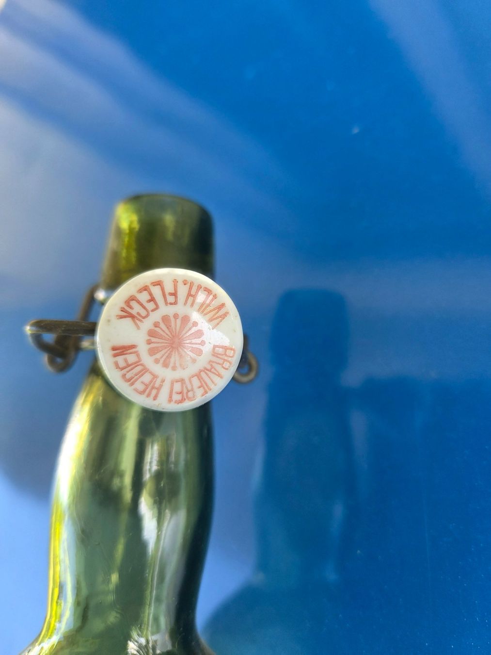 Bicchieri, Caraffe & Bottiglie: Bier Brauerei Fleck Heiden, 6dl Bierflasche – Usato da Wittenbach venduto da Bierbis 1