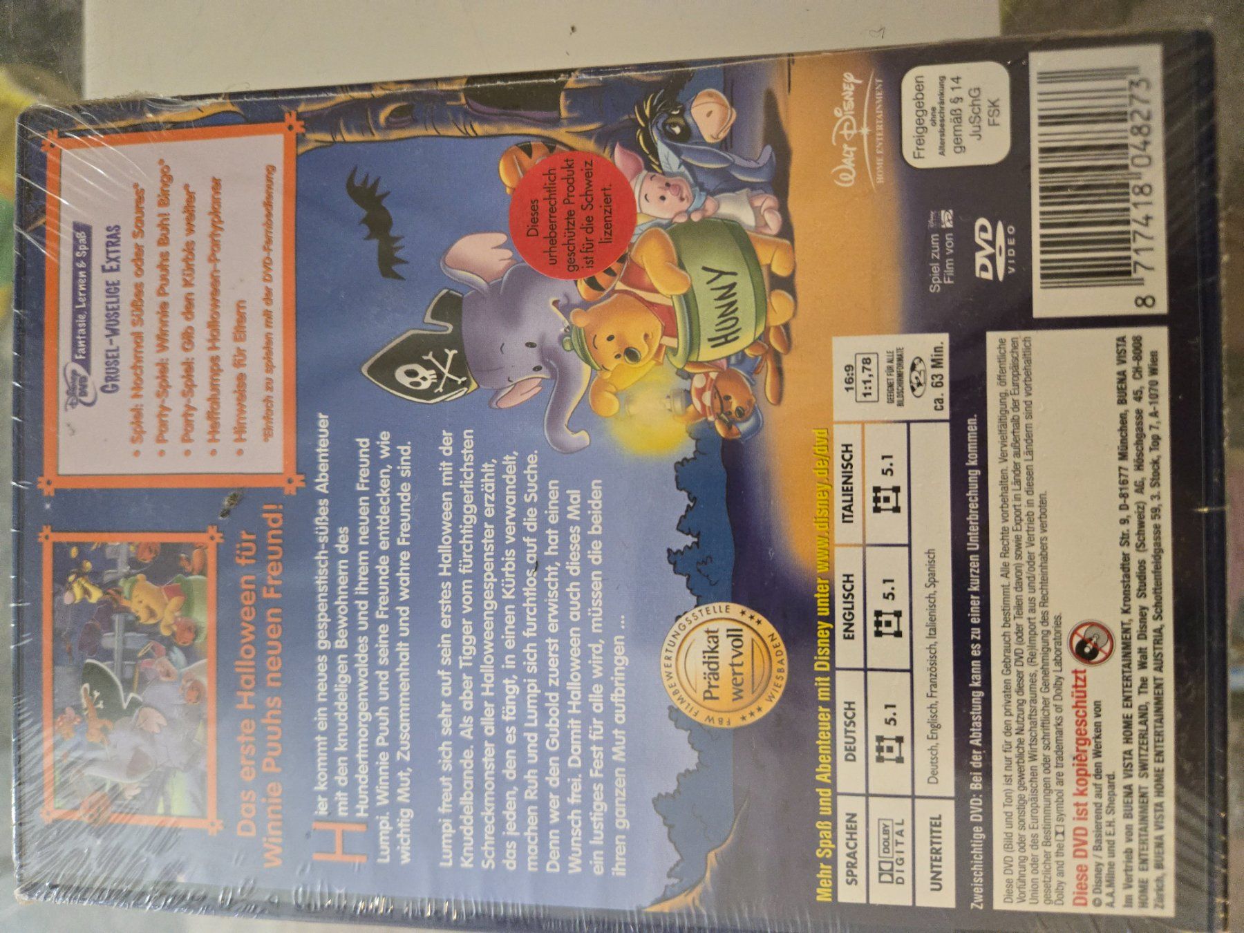 Tutti i DVDs: Winnie Puuh DVD – Usato da Bussigny venduto da Kfdlt 1