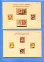 Stabstempel mit Einfassung Gr. 99 und 101