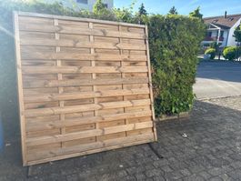 Action-Sichtschutzwände 4 aus Holz Fr.50.-nur alle zusammen