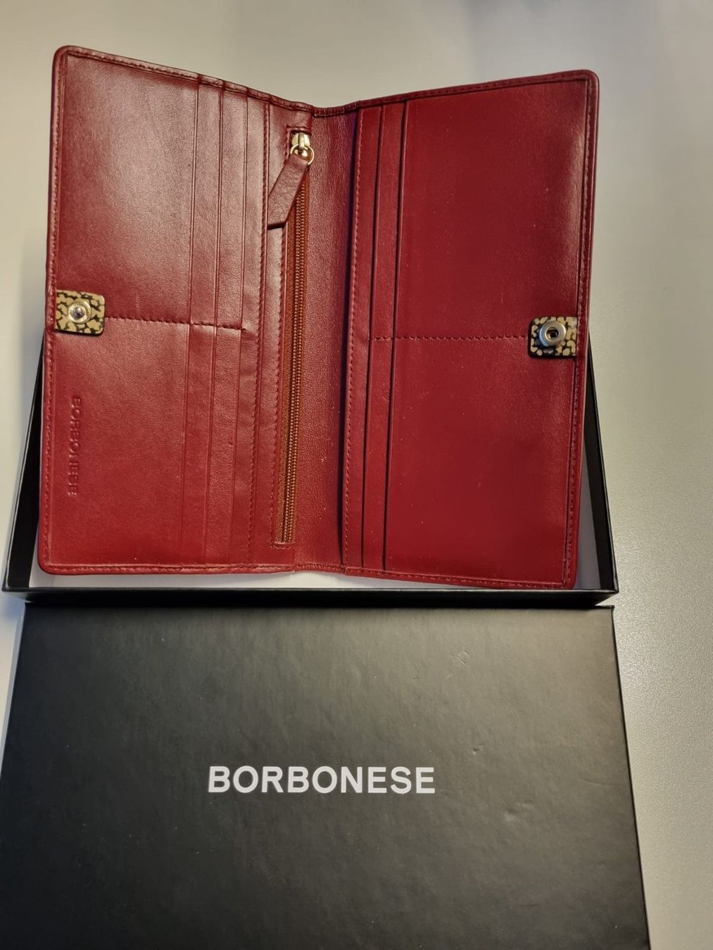Borbonese Portamonete: Portacarte Borbonese – Nuovo (secondo la descrizione) da Camorino venduto da yponzio