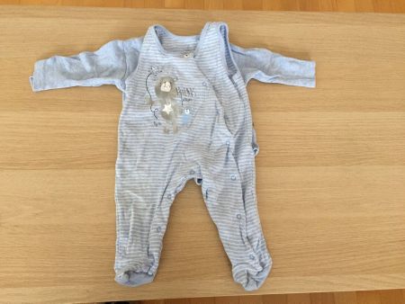 Zweiteiler Strampler + T-Shirt langarm