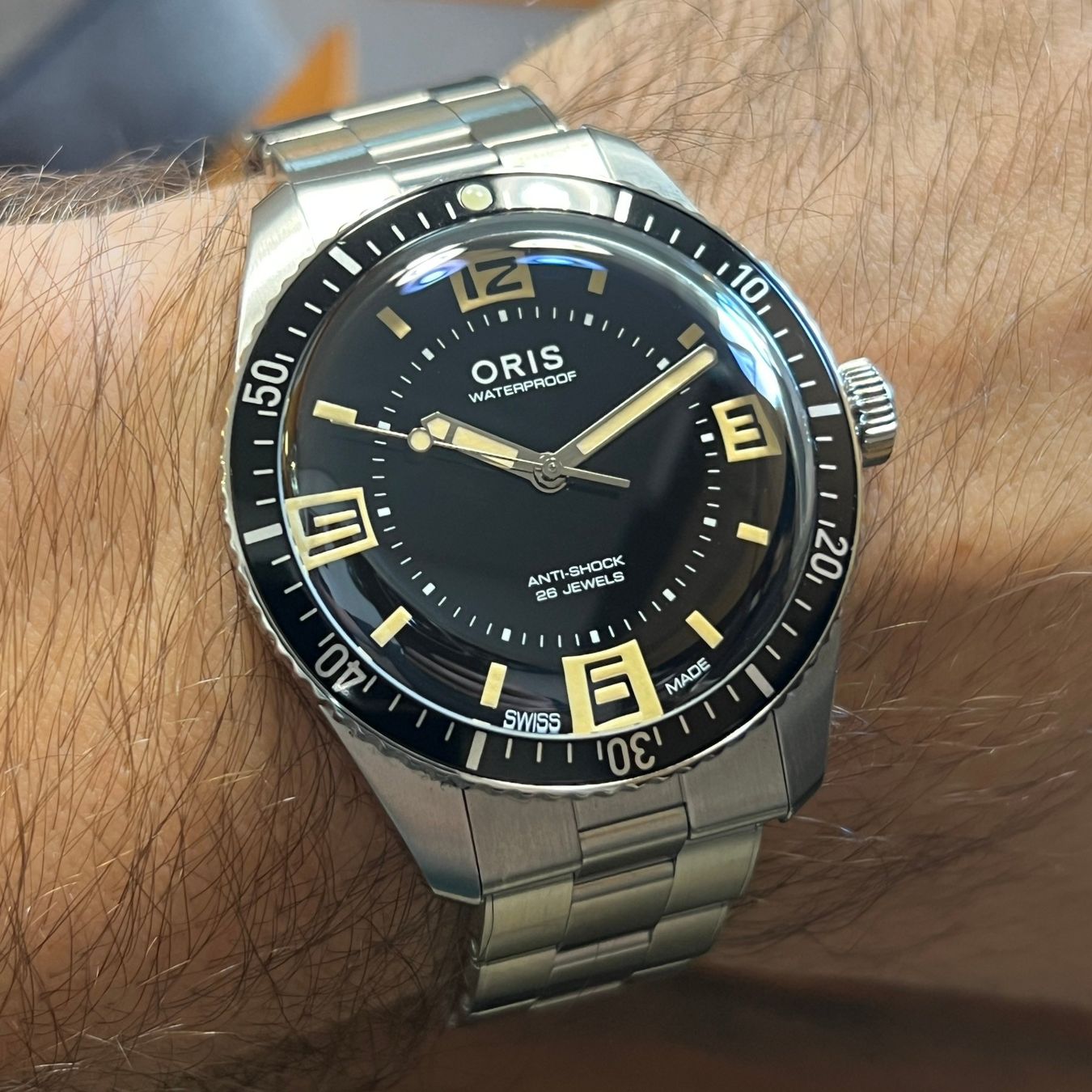 Oris Orologi: Oris Divers Sixty Five 60TH Anniversary Edition Full Set 01 – Usato da Carouge GE venduto da Watchaser 3