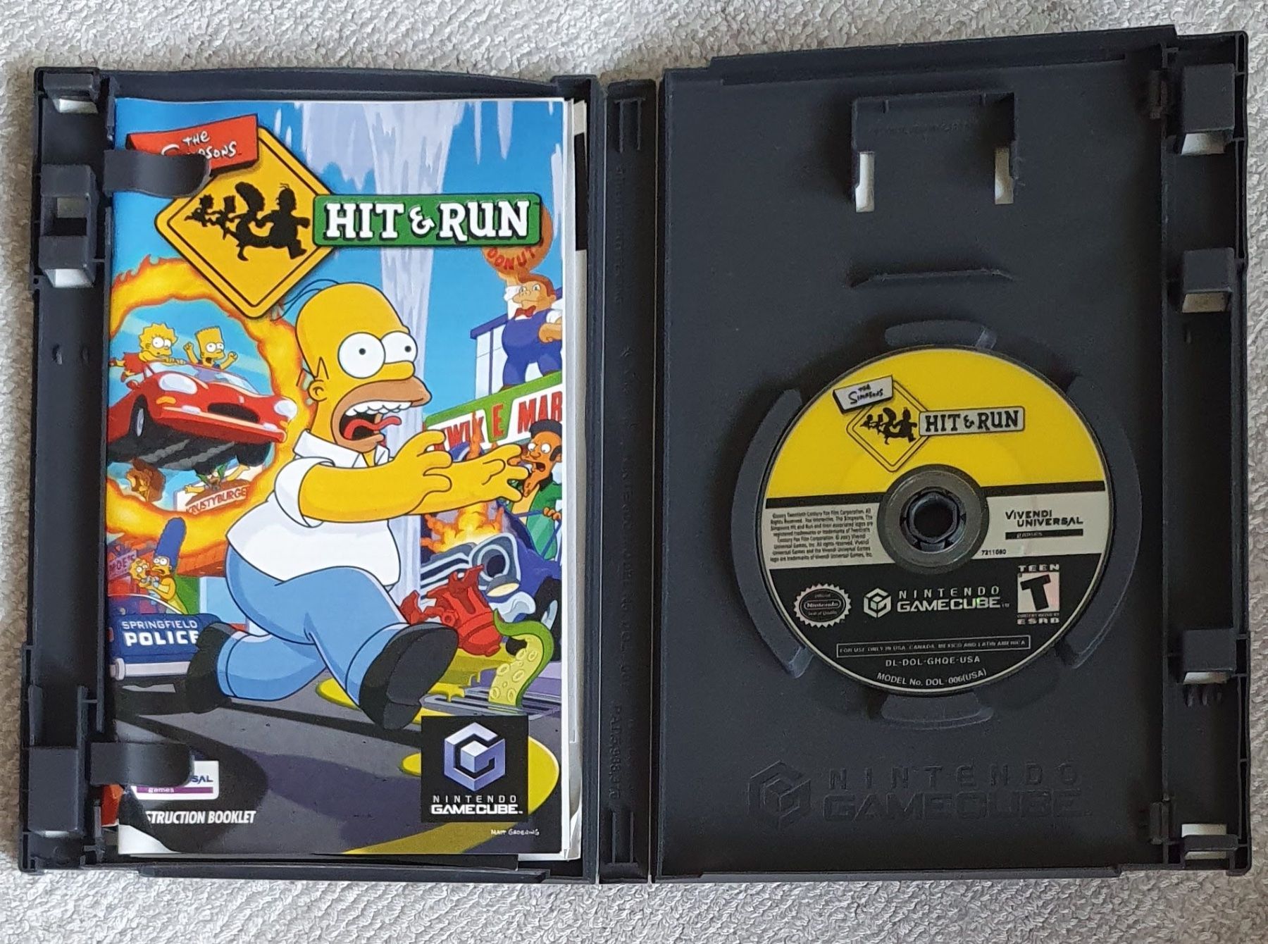 Nintendo Spiele: Simpsons Hit & Run - Gamecube NTSC – Gebraucht aus Witterswil von  2