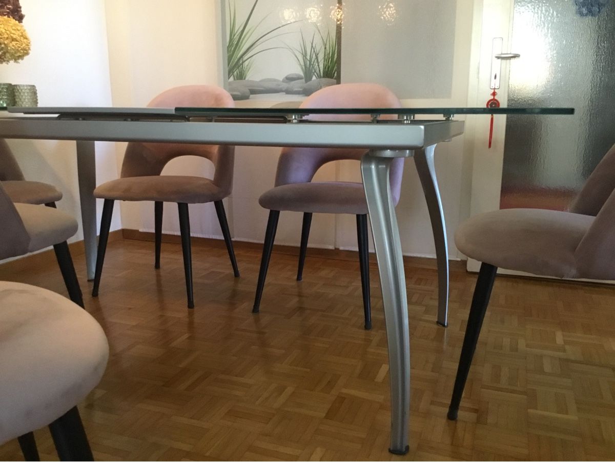 Tavoli: Eleganter Esstisch aus Milchglas! – Usato da Zürich venduto da Odessit 6