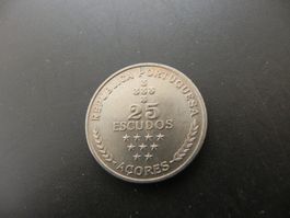 Acores 25 Escudos 1980