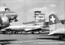 Zürich Kloten // Flughafen Swissair 1956