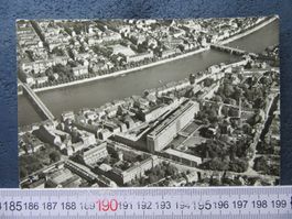 BASEL NEUES BÜRGSPITAL 1953 AVIATIK BEIDER BASEL AERO-FOTO