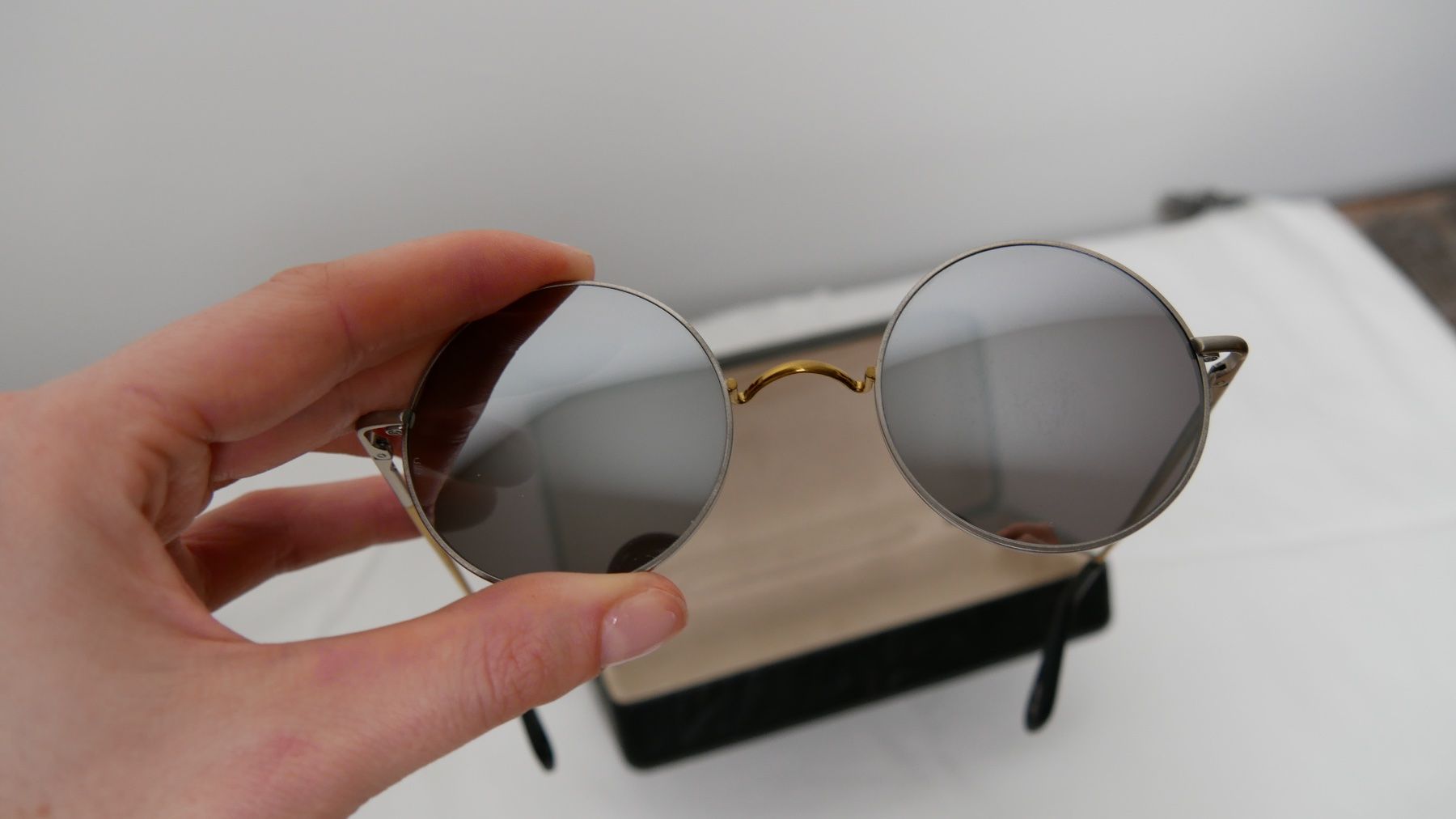 Occhiali & Lenti: Sunday Somewhere Sonnenbrille gold silber – Nuovo (secondo la descrizione) da Zürich venduto da julia_vina 1