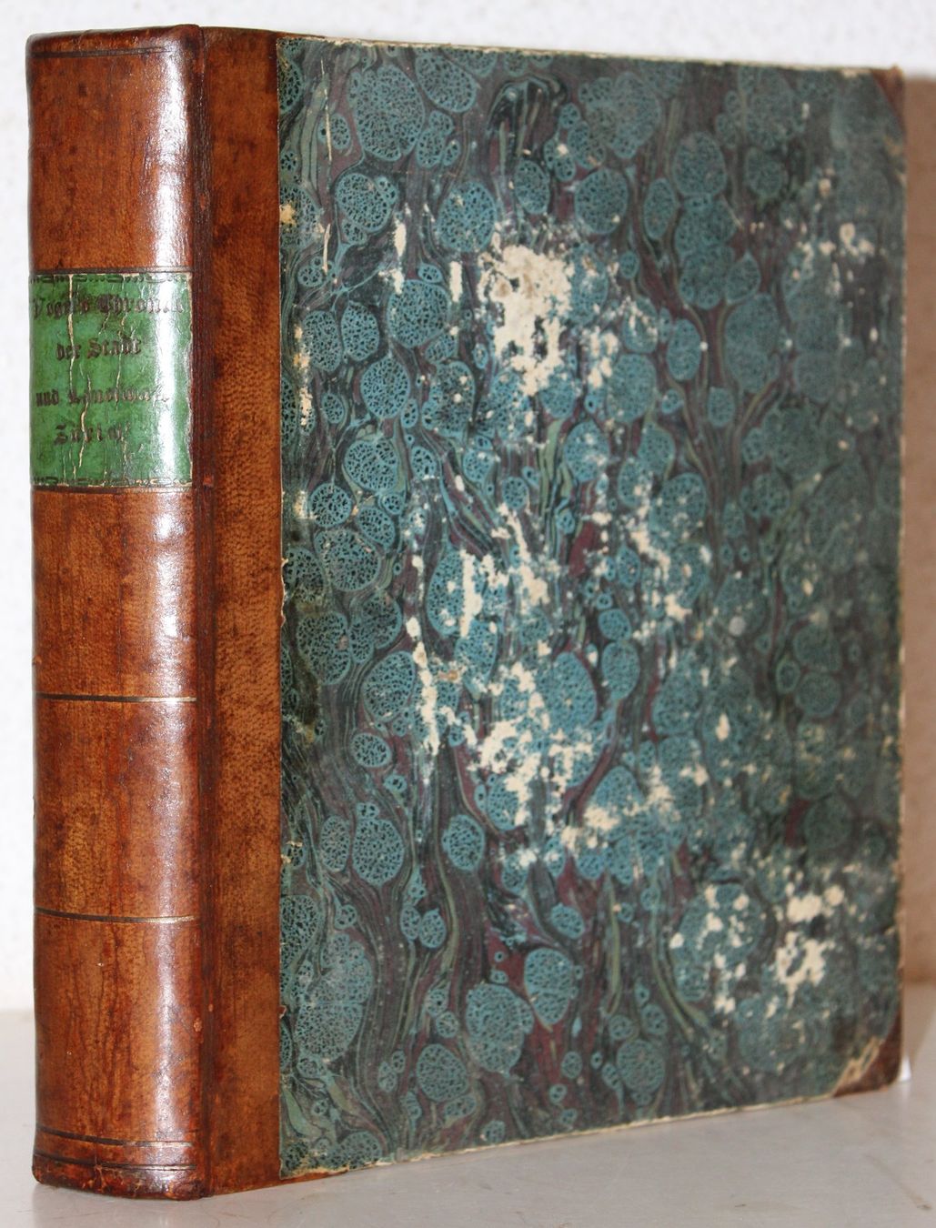 Libri: MEMORABILIA TIGURINA ODER CHRONIK DER DENKWÜRDIGKEITEN,1841 – Usato da Guensberg venduto da Herzaktion