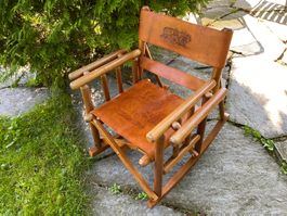 schöner Vintage Safari Klappstuhl aus Costa Rica