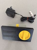 LEGO Transformator 70928 schwarz gelb mit Netzteil gebraucht