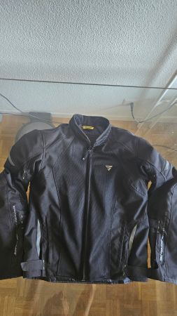 SHIMA Jet wasserdichte Motorradjacke Grösse L schwarz