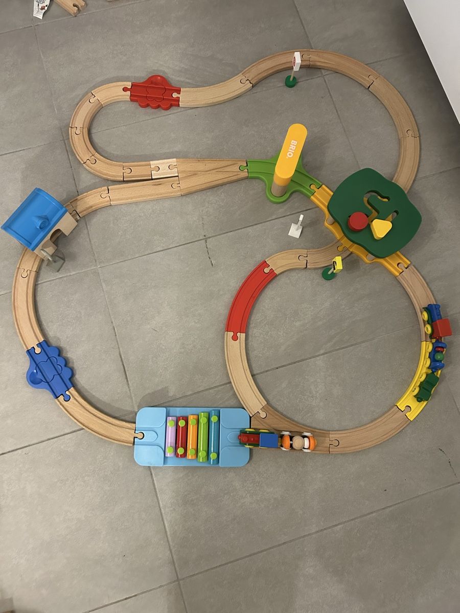 Jouets: Holzeisenbahn Set guter Zustand – D'occasion à Ettingen par ste_ctr6