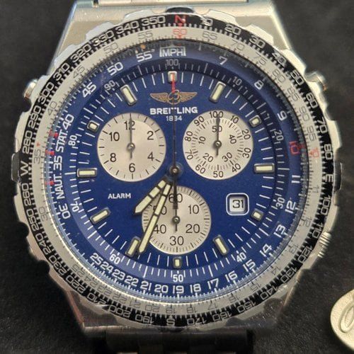 Breitling Uhren: Breitling Navitimer Jupiter Pilot Ref. 80975 Sportuhr Quartz – Gebraucht aus Adetswil von Rolex1969