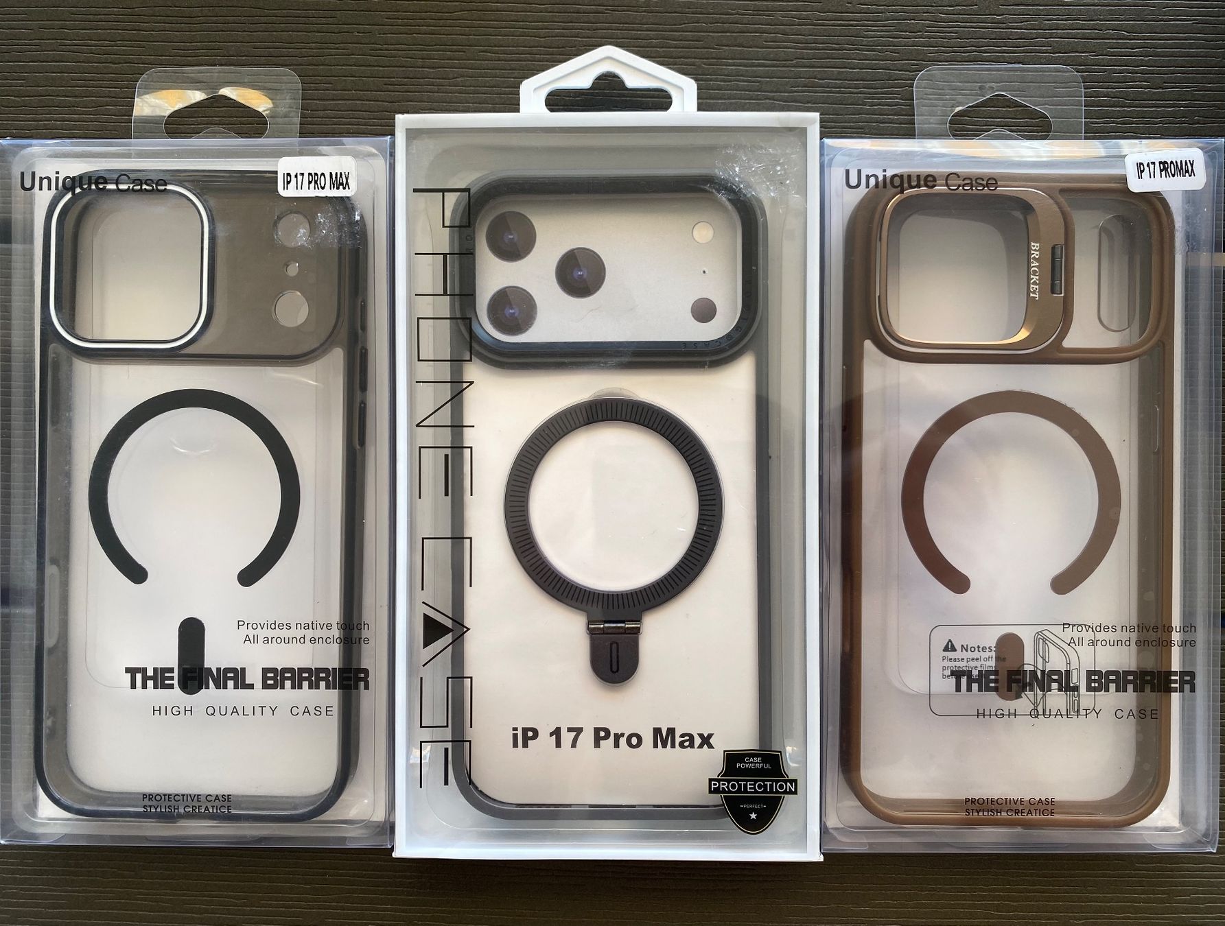 Cover & Protezioni schermo: 3x Schutzhülle iPhone 17 Pro Max Magsafe Case neu – Nuovo (secondo la descrizione) da Schwerzenbach venduto da Pzhb75