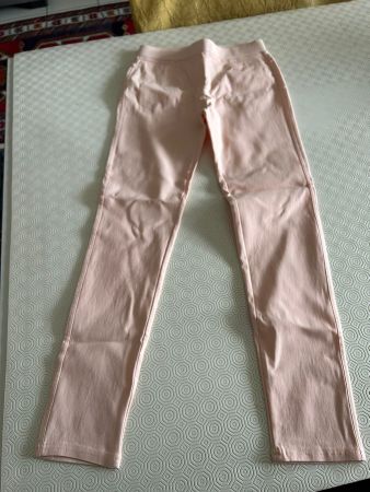 Pantaloni rosa misto viscosa tg.M
