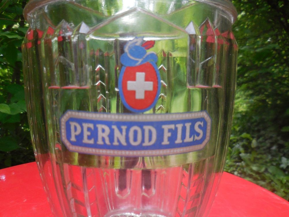 Lot De 6 Verres Anciens Pernod – Neufs – En Verre – Pour Collection Ou Apéro