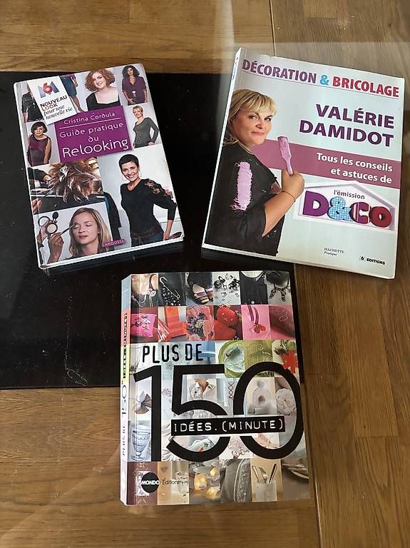 Libri: 3 livres relooking deco et bricolage – Usato da Perroy venduto da barballalla