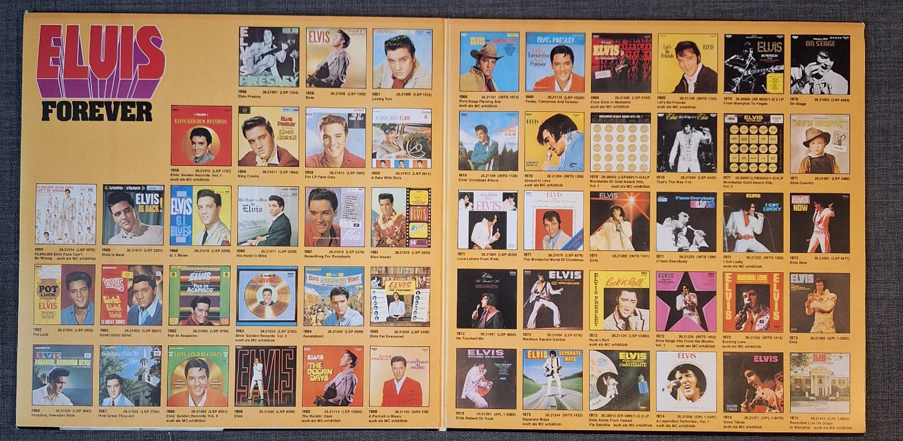Dischi in vinile: Elvis Forever - Double Vinyle 32 Hits – Usato da Aïre venduto da Redge14 1