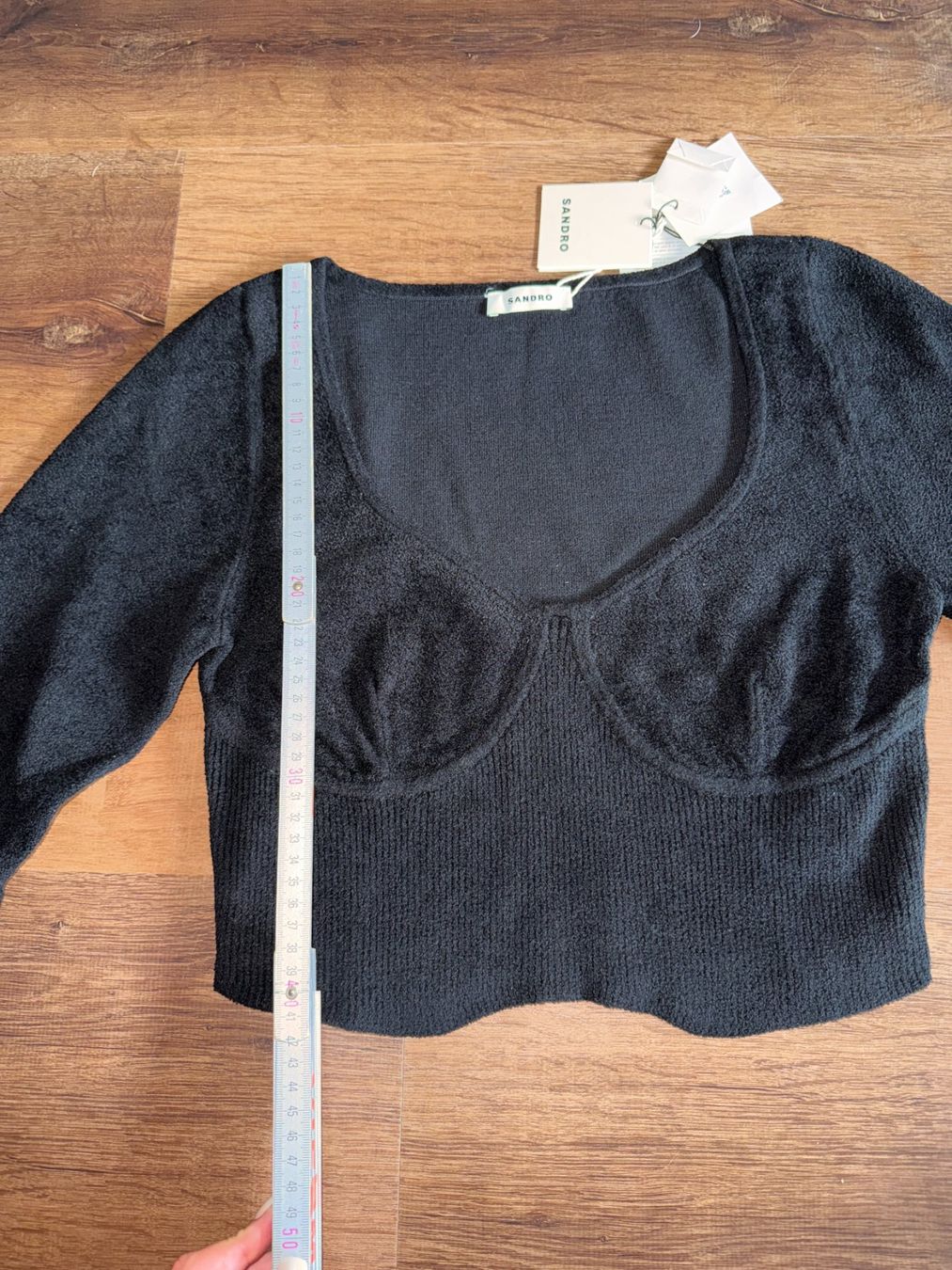 Sandro Top: New Sandro cropped top - 3 – Nuovo e nell'imballaggio originale da St-Sulpice VD venduto da juhdu 3